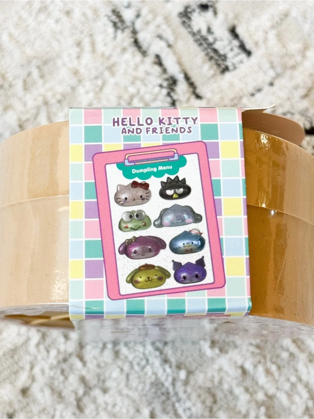 🎀 Hello Kitty Glitter Filled Squishy Mystery Dumpling 🥟 ✨✨